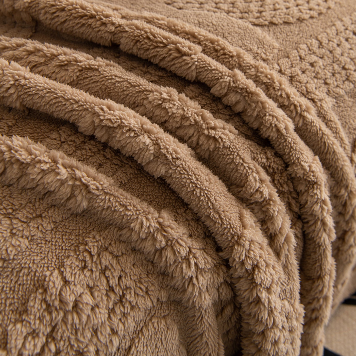 Soft Plush Fleece Throw Blanket for Couch Solid Cute Warm Couch Cover Blanket for Winter