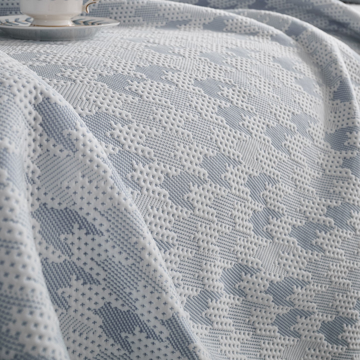 Houndstooth Non Slip Sofa Covers for Sofas Luxury Extra Large Blanket to Cover Couch