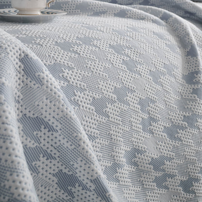 Houndstooth Non Slip Sofa Covers for Sofas Luxury Extra Large Blanket to Cover Couch