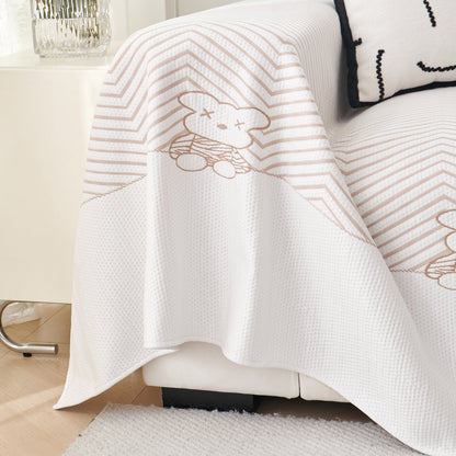 Cool Summer Blanket for Couches Soft Comfy Lightweight Cooling Sofa Blankets Cover