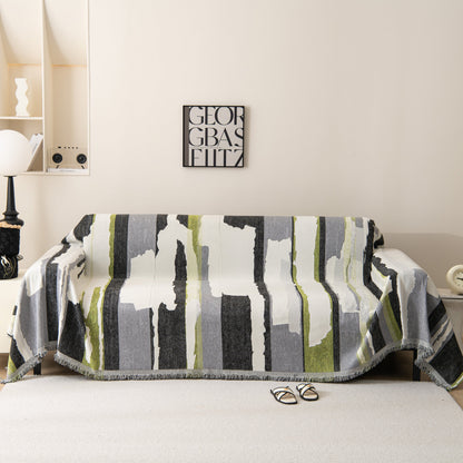 Colorful Chenille Sofa Throw Cover, Fashionable Soft Washable Couch Protector, Sectional Sofa Covers