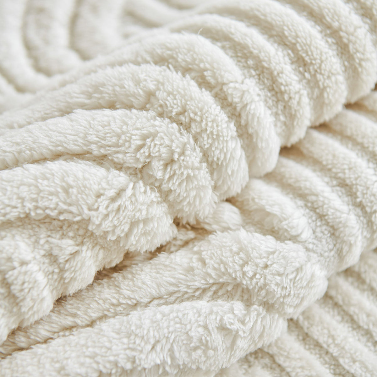 Luxury Plush Non-Slip Sofa Covers, Soft Fuzzy Embossed Sofa Topper & Seat Covers