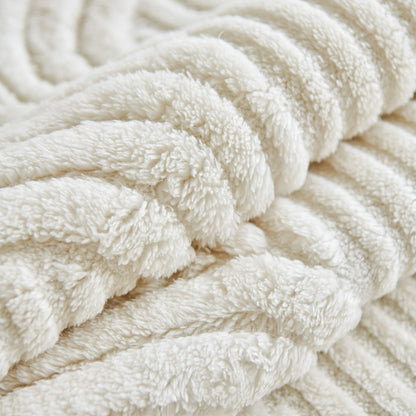Luxury Plush Non-Slip Sofa Covers, Soft Fuzzy Embossed Sofa Topper & Seat Covers