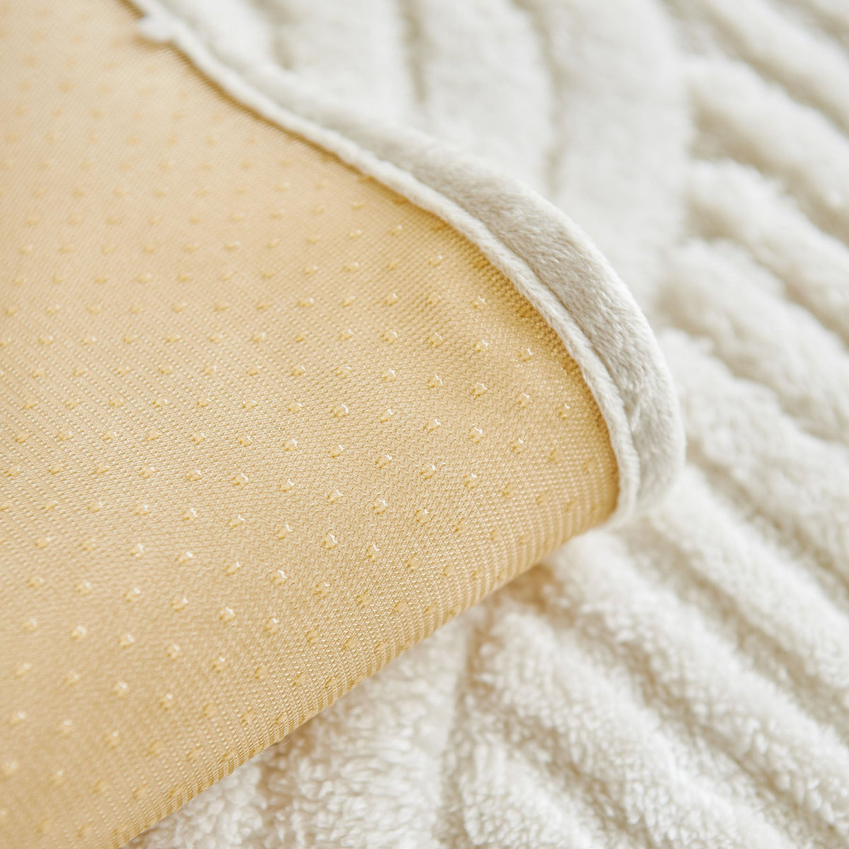 Luxury Plush Non-Slip Sofa Covers, Soft Fuzzy Embossed Sofa Topper & Seat Covers
