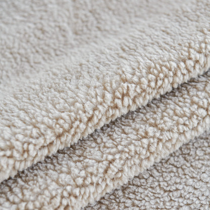 Thick Sherpa Fleece Sofa Protector Cover Stylish Durable Slipcovers for Couches and Chairs