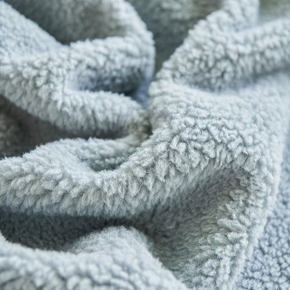 Thick Sherpa Fleece Sofa Protector Cover Stylish Durable Slipcovers for Couches and Chairs
