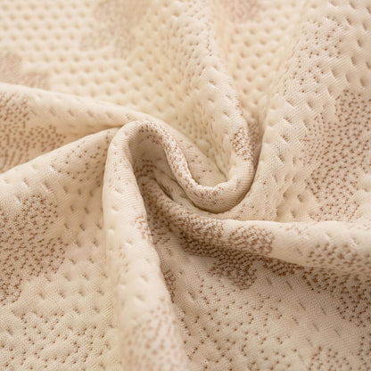 Cooling Ice Silk Sofa Cover Blanket, Floral Soft Silky Breathable Couch Throw Cover