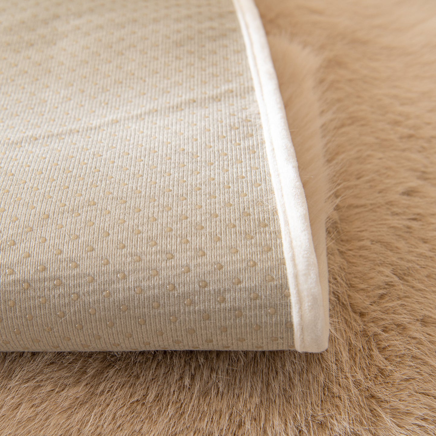 Faux Mink Velvet Luxury Fluffy Sofa Cushion, Winter Warm Thick Plush Non-slip Sofa Covers