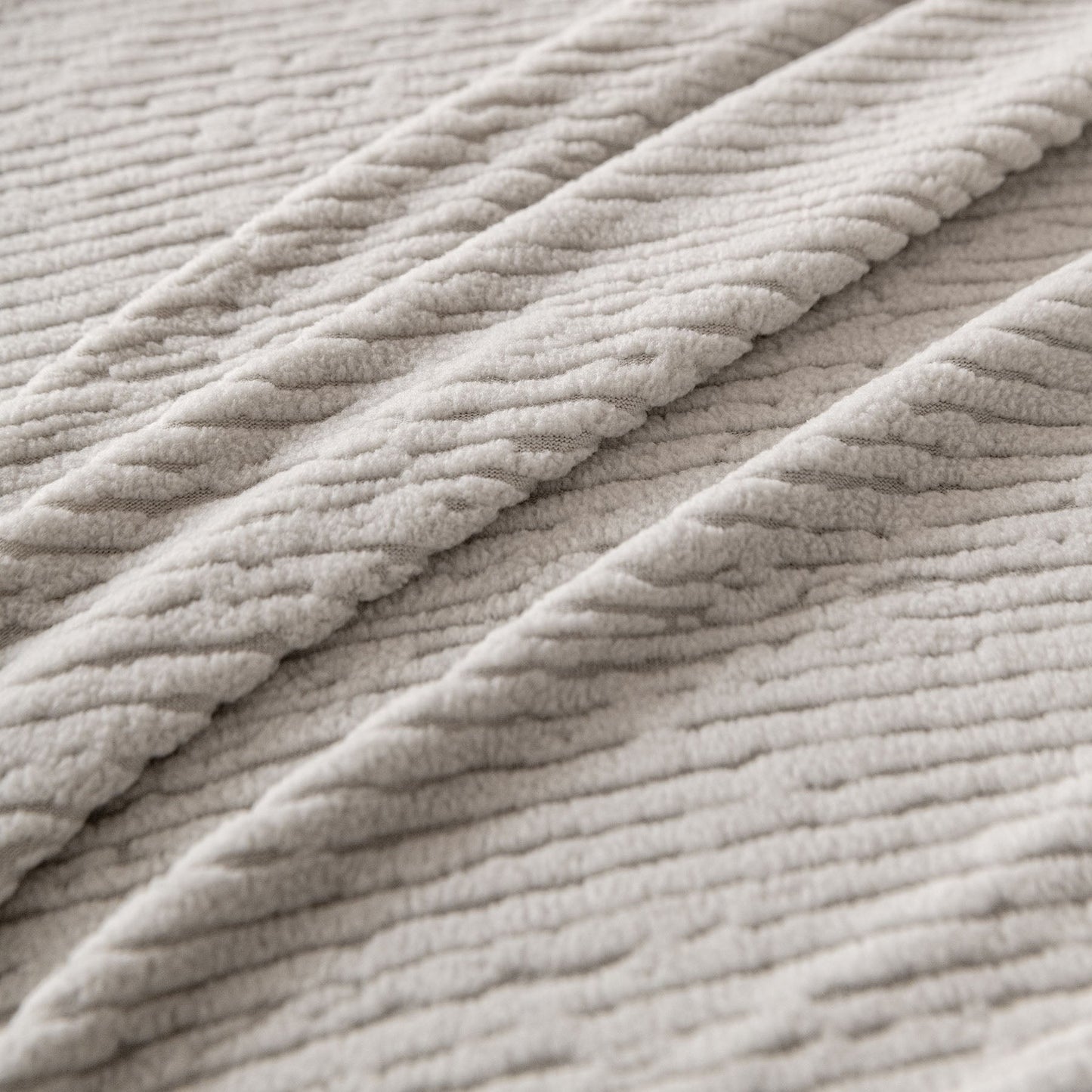 Stretch Textured Vertical Stripe Couch Slipcover, Soft Jacquard Elastic Sofa Cover
