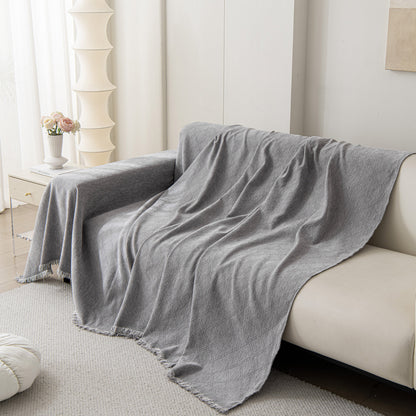 Soft Textured Couch Cover Slipcover Blanket, Modern Couch Covers for Dogs Washable