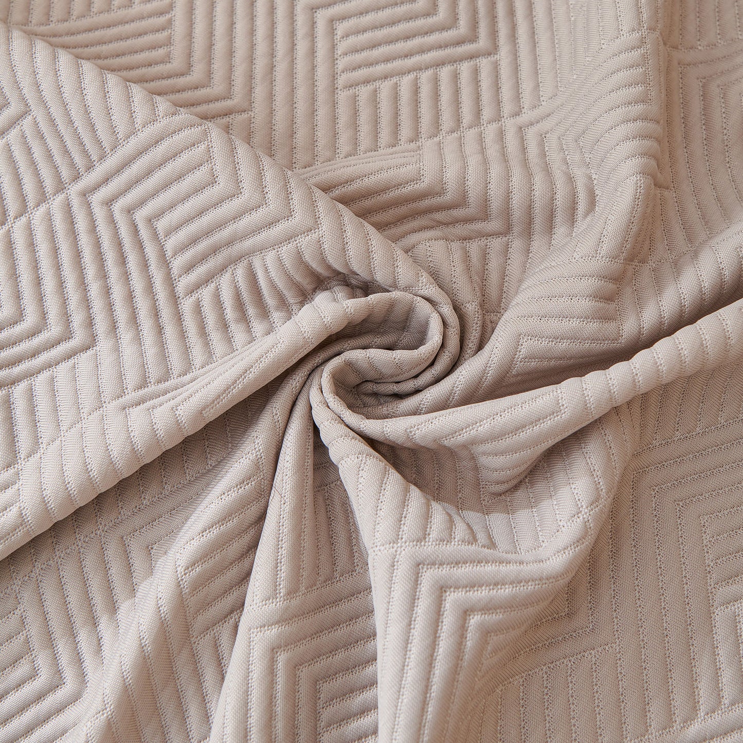 Cooling Scratch Proof Large Sofa Throw Cover, Geometric Texture Couch Protector