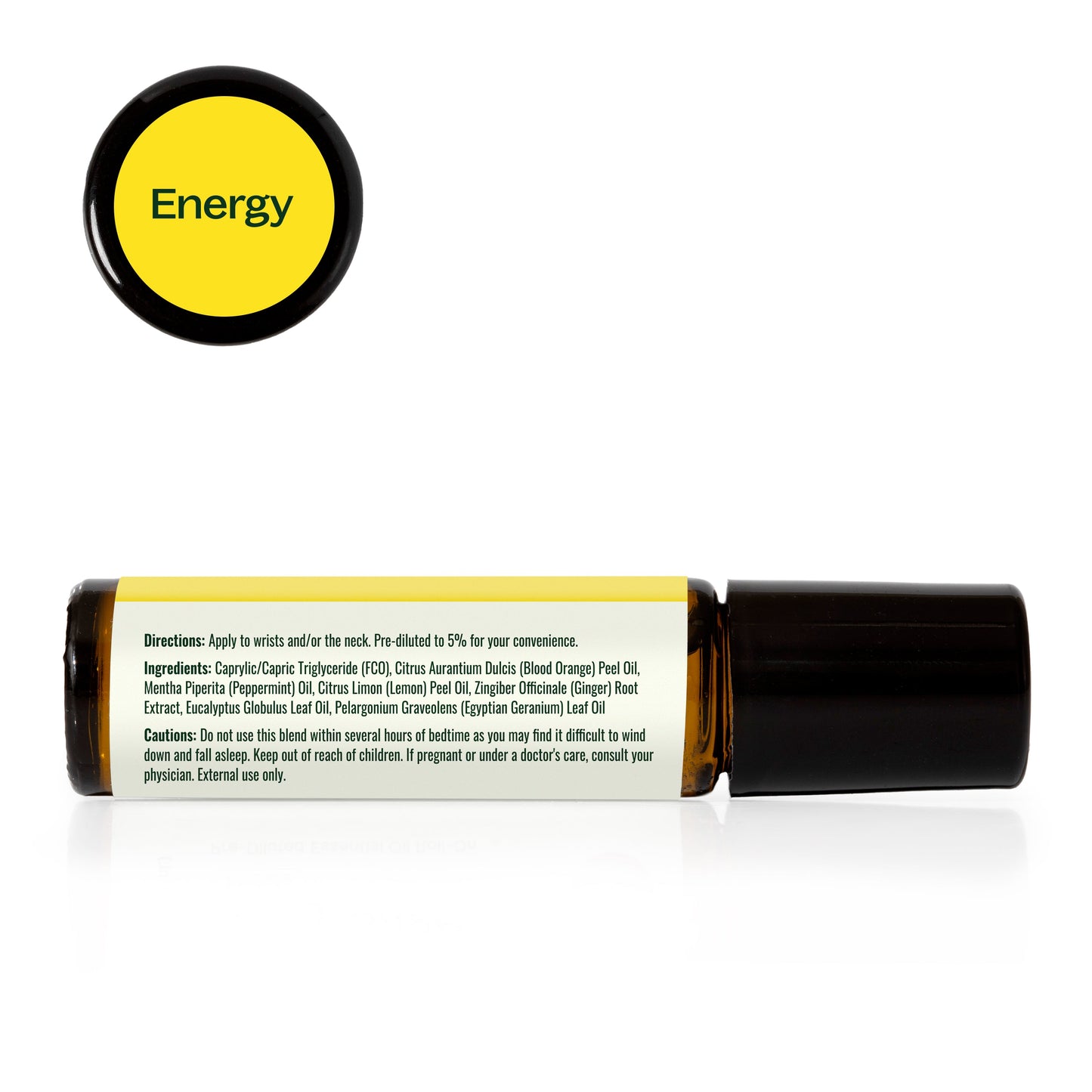 Energy Essential Oil Blend Pre-Diluted Roll-On