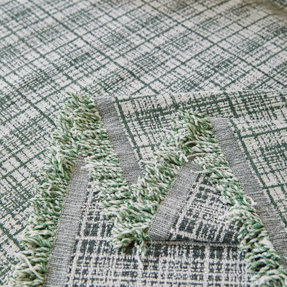 Textured Plaid Couch Throw Cover, Modern Decorative Sectional Furniture Covers