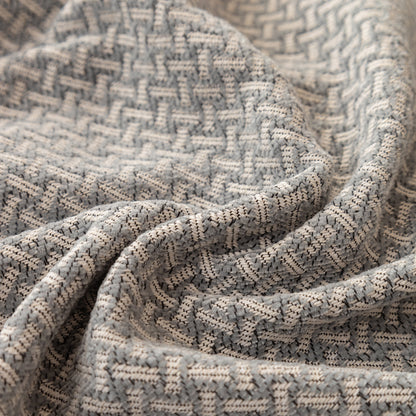 Chenille Jacquard Sofa Throw Blanket Cover Soft Polyester Weave Couch Throw Cover for Pets Dog Kids