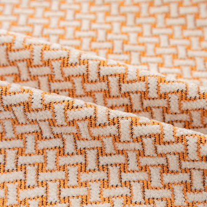 Chenille Jacquard Sofa Throw Blanket Cover Soft Polyester Weave Couch Throw Cover for Pets Dog Kids