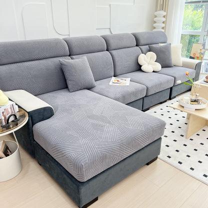 Stretch Couch Cushion Covers, Slipcovers Sofa Cushion Protector Covers, Elastic Furniture Protector for Pets, Kid