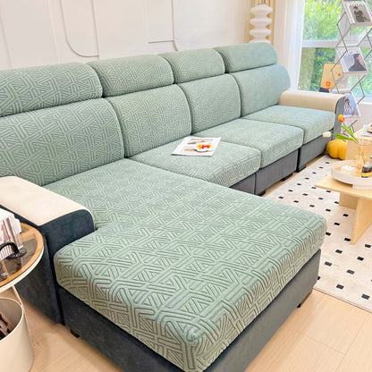 Polar Fleece Stretch Seat Cushion Covers, Sofa Seat Cushion Covers, Couch Cushion Protector Covers