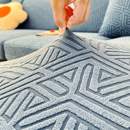Polar Fleece Stretch Seat Cushion Covers, Sofa Seat Cushion Covers, Couch Cushion Protector Covers