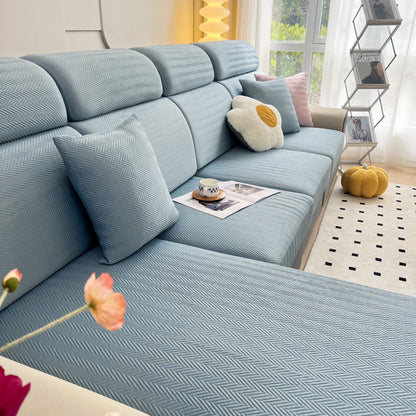 Cooling Stretchy Replacement Couch Cushion Covers for Sectional, Individual Couch Seat Cushion Covers