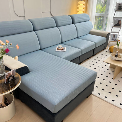 Cooling Stretchy Replacement Couch Cushion Covers for Sectional, Individual Couch Seat Cushion Covers