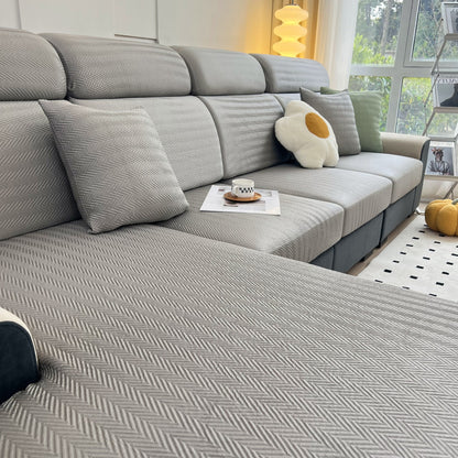 Cooling Stretchy Replacement Couch Cushion Covers for Sectional, Individual Couch Seat Cushion Covers