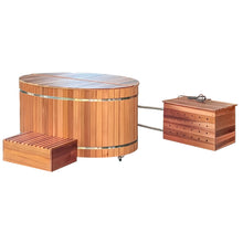 Durasage Cold Plunge Ice Bathtub, Stainless Steel Liner, Ozone Sanitation, Filtration System, 32-104 Degrees, 1300W Chiller and Heater