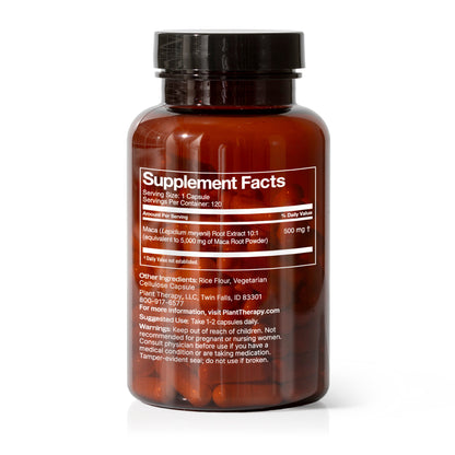 Maca Root Herbal Supplement - 120 Capsules