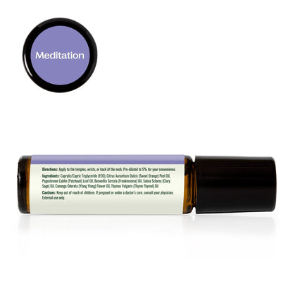 Meditation Essential Oil Blend Pre-Diluted Roll-On