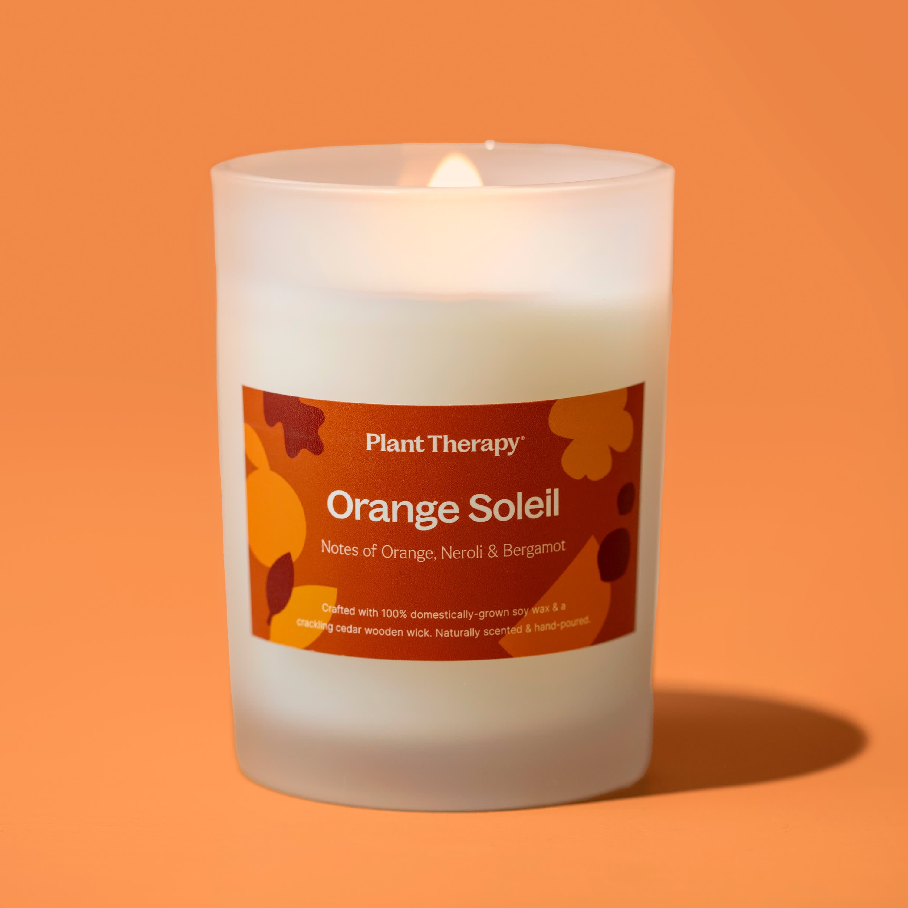 Orange Soleil Naturally Scented Candle - Thumbnail 2