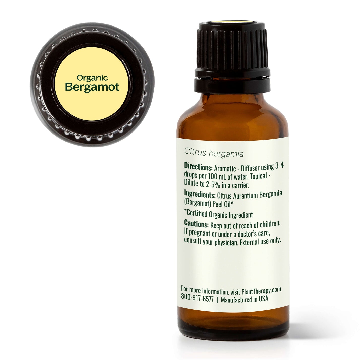 Organic Bergamot Essential Oil