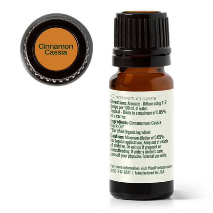 Organic Cinnamon Cassia Essential Oil