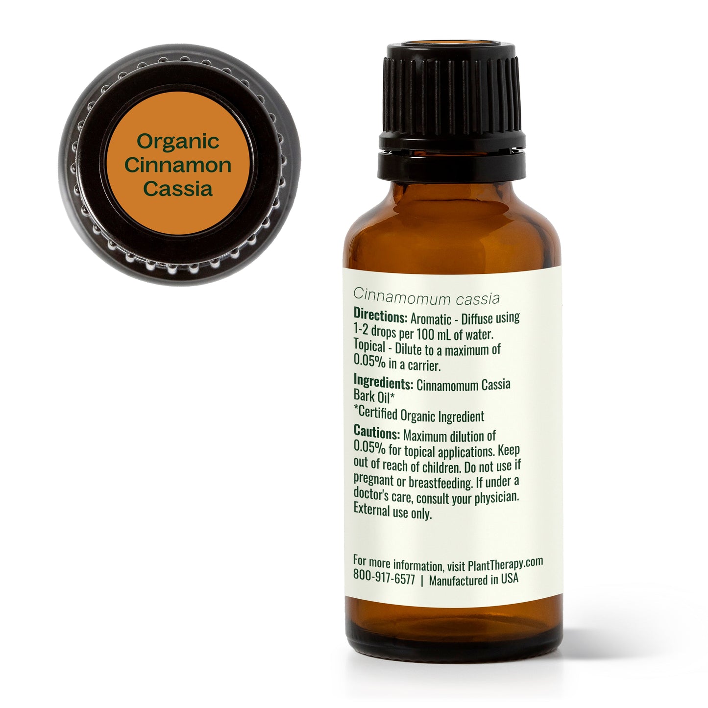 Organic Cinnamon Cassia Essential Oil