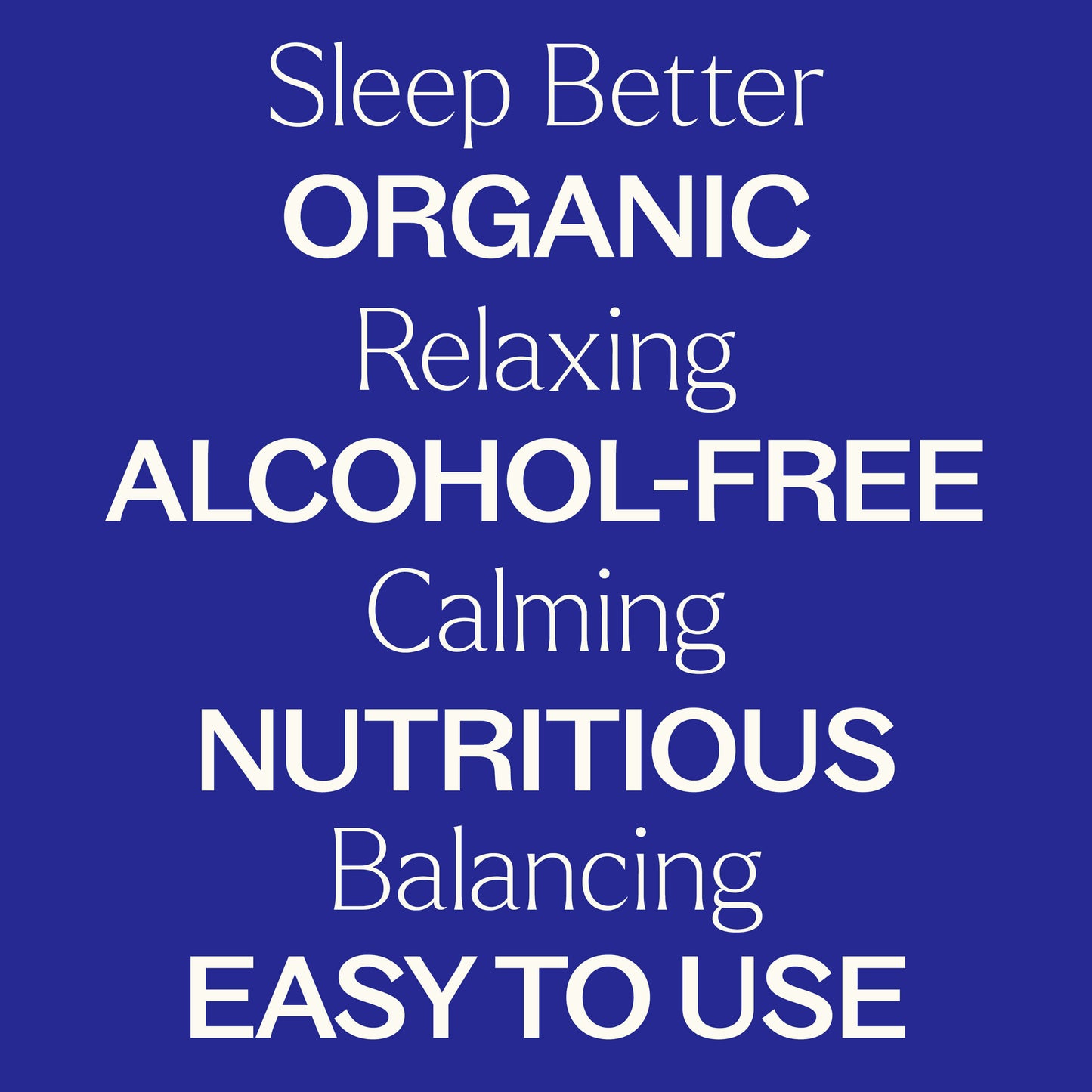 Sleep Better Organic Herbal Supplement