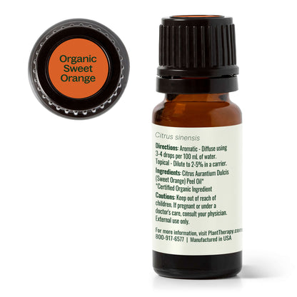 Organic Sweet Orange Essential Oil