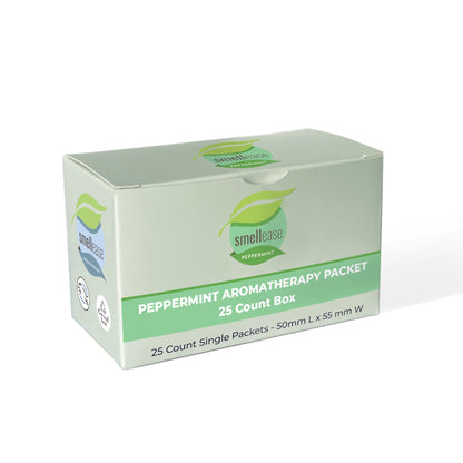 Peppermint Aromatherapy Packet 25 Count Box