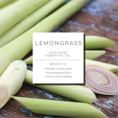 Lemongrass - 100% Pure Essential Oil - 10mL