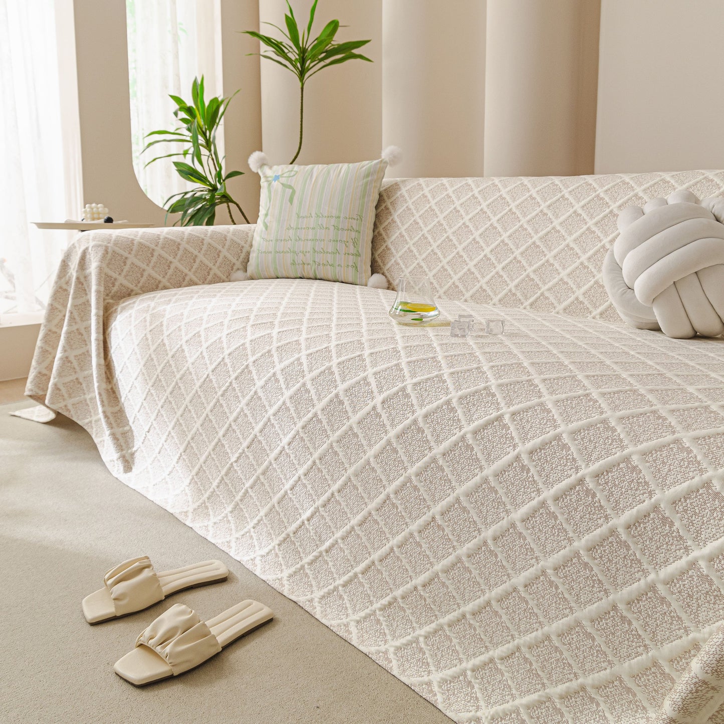 Cooling Couch Cover Throw, Washable Breathable Summer Bed Cover Sofa Protector Covers