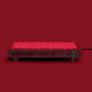 Soline Red Light Therapy 660nm, Near Infrared Light Therapy 850nm, 200 LEDs, 1000W High Power, Low EMF Output