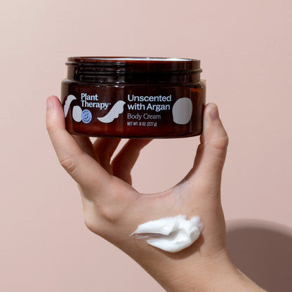 Unscented Body Cream with Argan