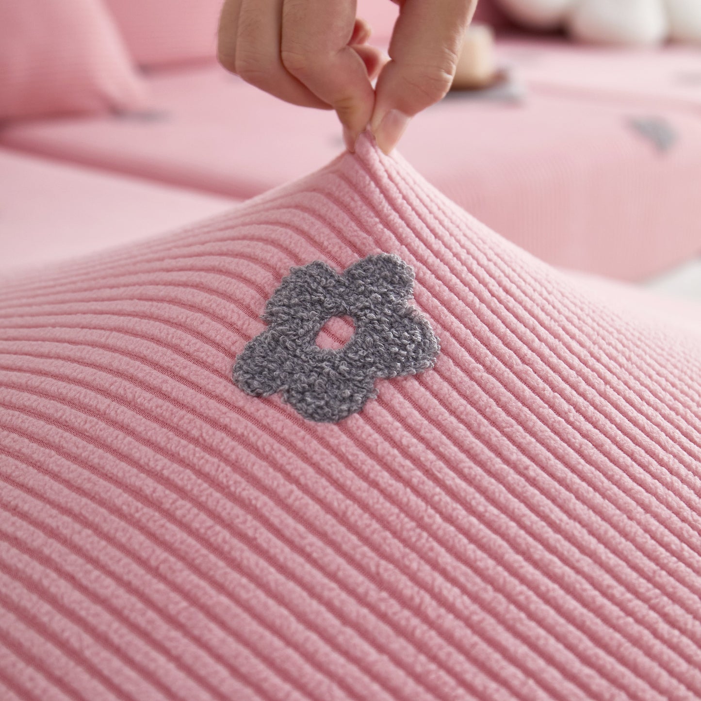 Polar Fleece Sofa Cushion Covers for Sofa 1/2/3/4 Seater, Best Seat Covers for Dogs, Pet Couch Protector