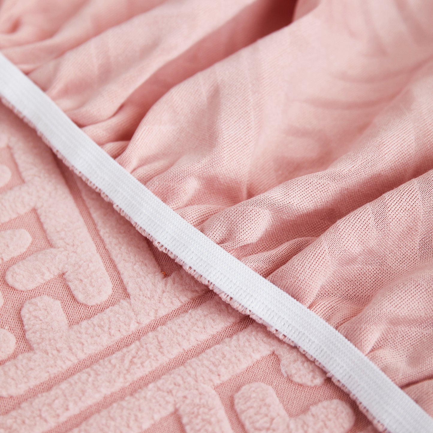 Stretch Sofa Covers with Skirt for Couch Seat and Cushion, Chaise, Sectional, 1/2/3/4 Seater Sofas