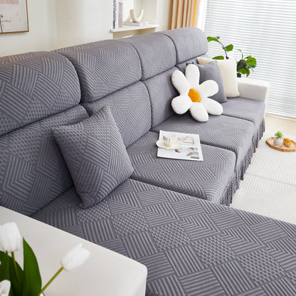 Stretch Sofa Covers for Couch Seats and Cushions, Suitable for 1/2/3/4/L Seater Sofas and Couches