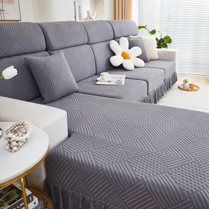 Stretch Sofa Covers for Couch Seats and Cushions, Suitable for 1/2/3/4/L Seater Sofas and Couches