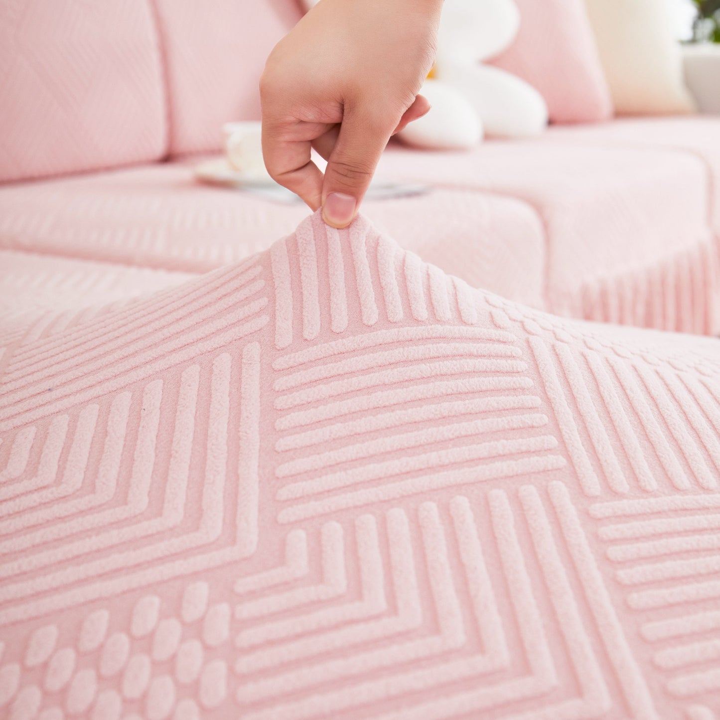 Stretch Sofa Covers for Couch Seats and Cushions, Suitable for 1/2/3/4/L Seater Sofas and Couches