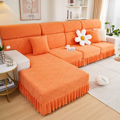 Stretch Sofa Covers for Couch Seats and Cushions, Suitable for 1/2/3/4/L Seater Sofas and Couches