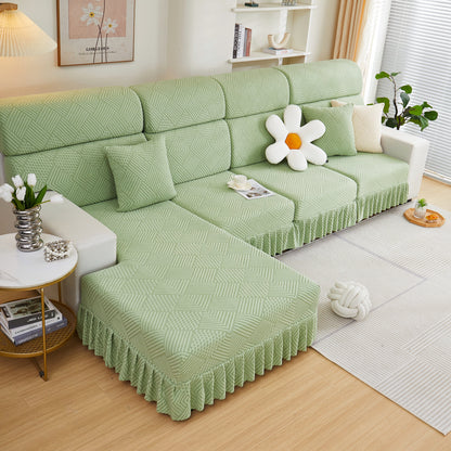 Stretch Sofa Covers for Couch Seats and Cushions, Suitable for 1/2/3/4/L Seater Sofas and Couches