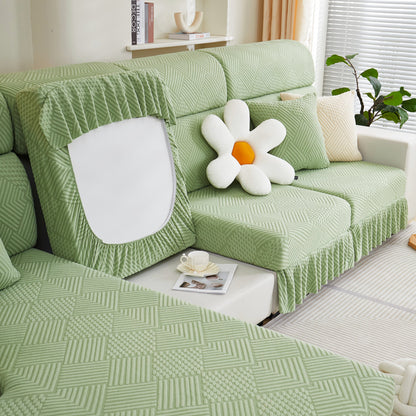 Stretch Sofa Covers for Couch Seats and Cushions, Suitable for 1/2/3/4/L Seater Sofas and Couches