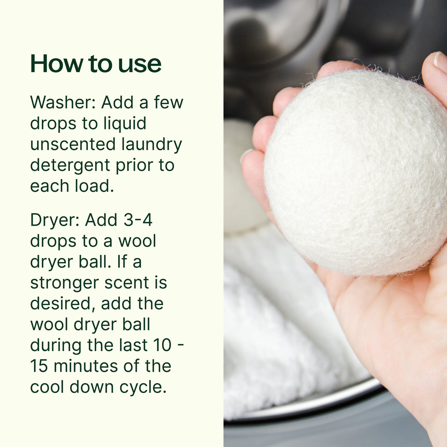 Wool Dryer Balls 6 Pack and Sparkling Laundry Blend 3 Pack