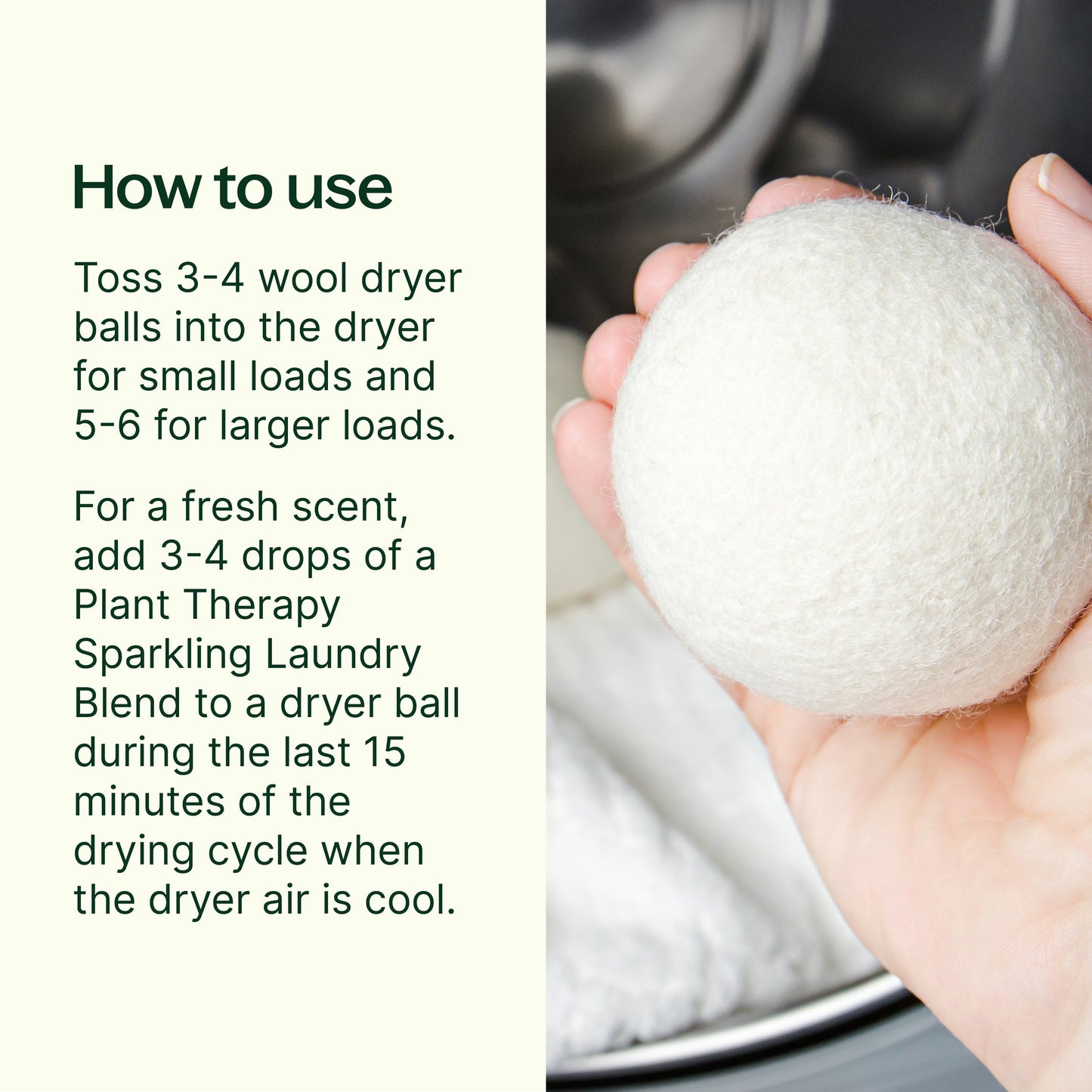 Wool Dryer Balls 6-Pack