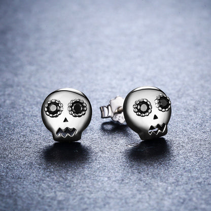 925 Sterling Silver Earrings with Pavé Setting CZ